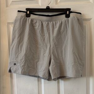 Fabletics Light Gray Men's Athletic Shorts